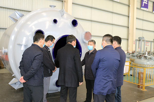 淄博市桓臺縣縣委書記到公司參觀考察指導(dǎo)工作